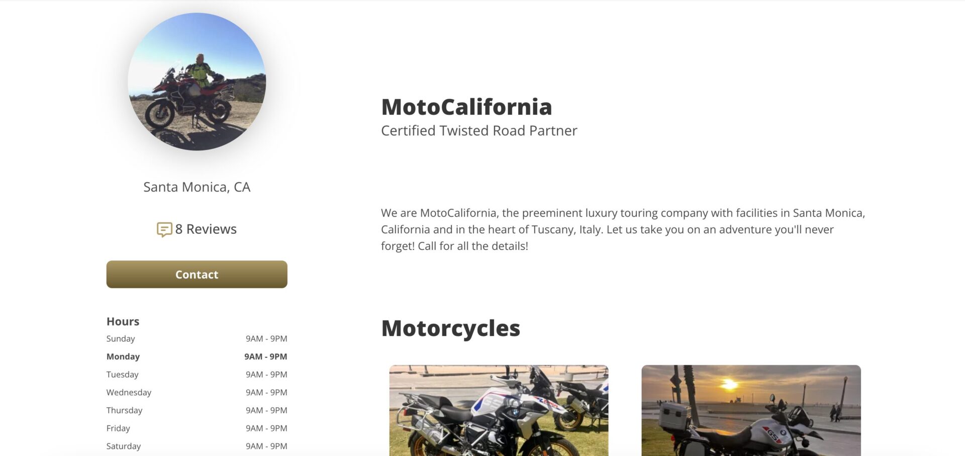 Why We Trust Twisted Road for Our 5 BMW GS Rentals in California